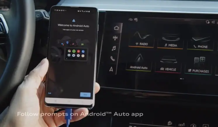 Connect Android Auto To Audi E-Tron