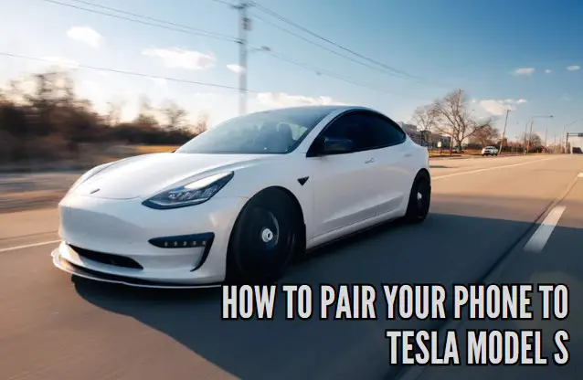 How to pair your phone to Tesla Model S