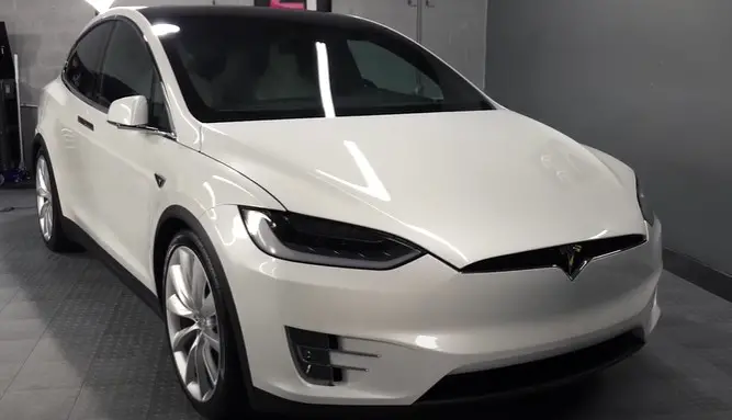Tesla Model X front view