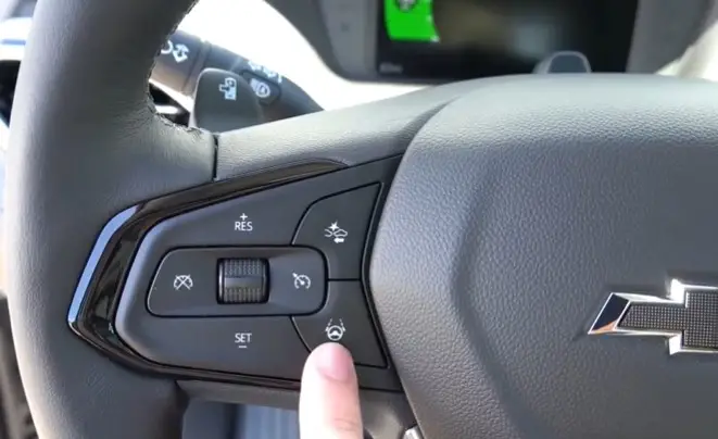 steering button on Chevy Bolt EUV