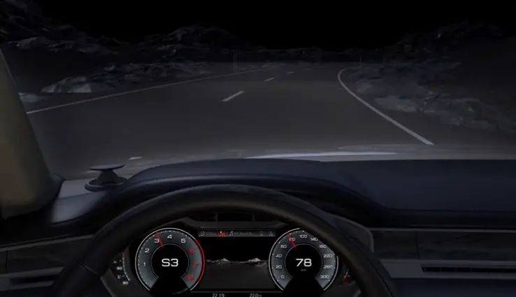 Audi night vision assistant