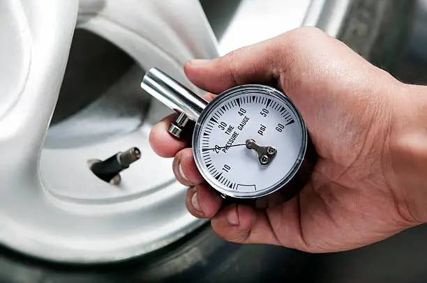 tire air pressure test.Similar image: