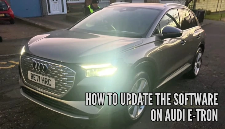 How to update the software on Audi e-tron