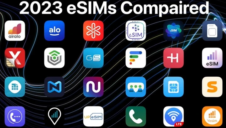 2023 esims compaired
