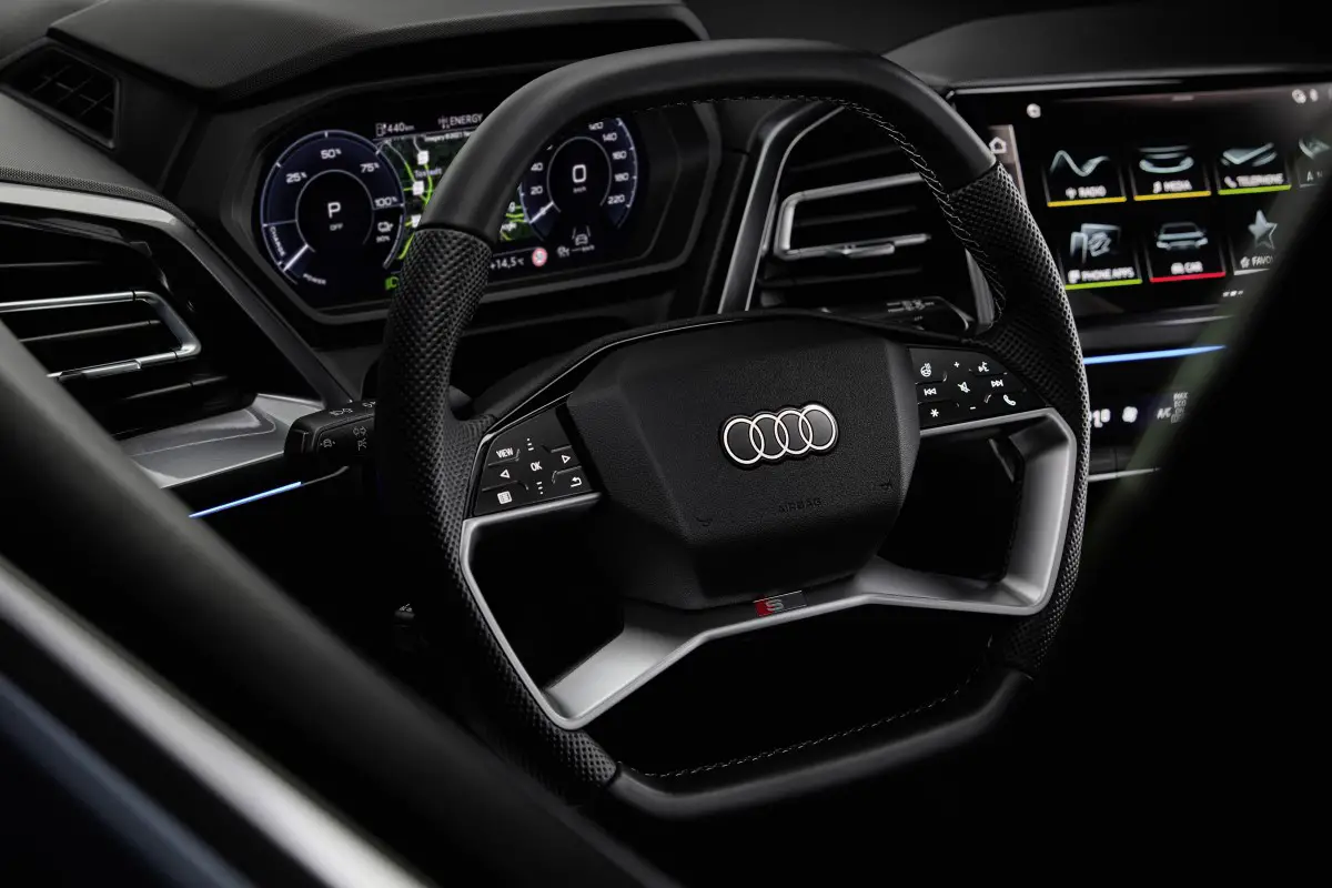 Audi q4 e tron android auto