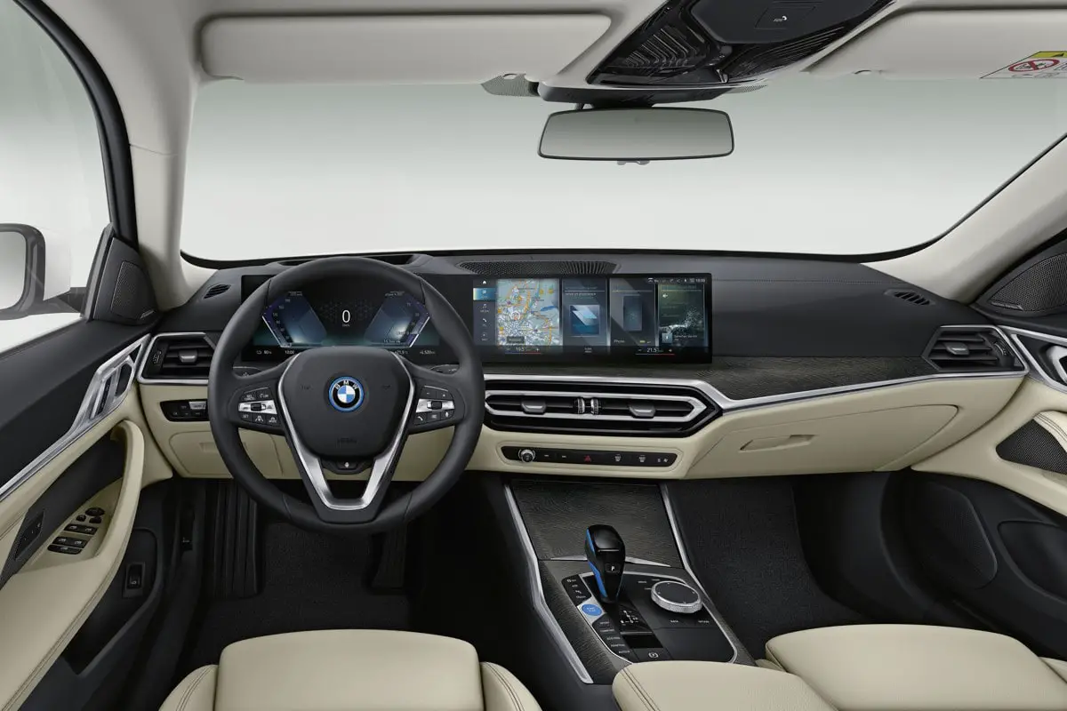 BMW i4 launch control