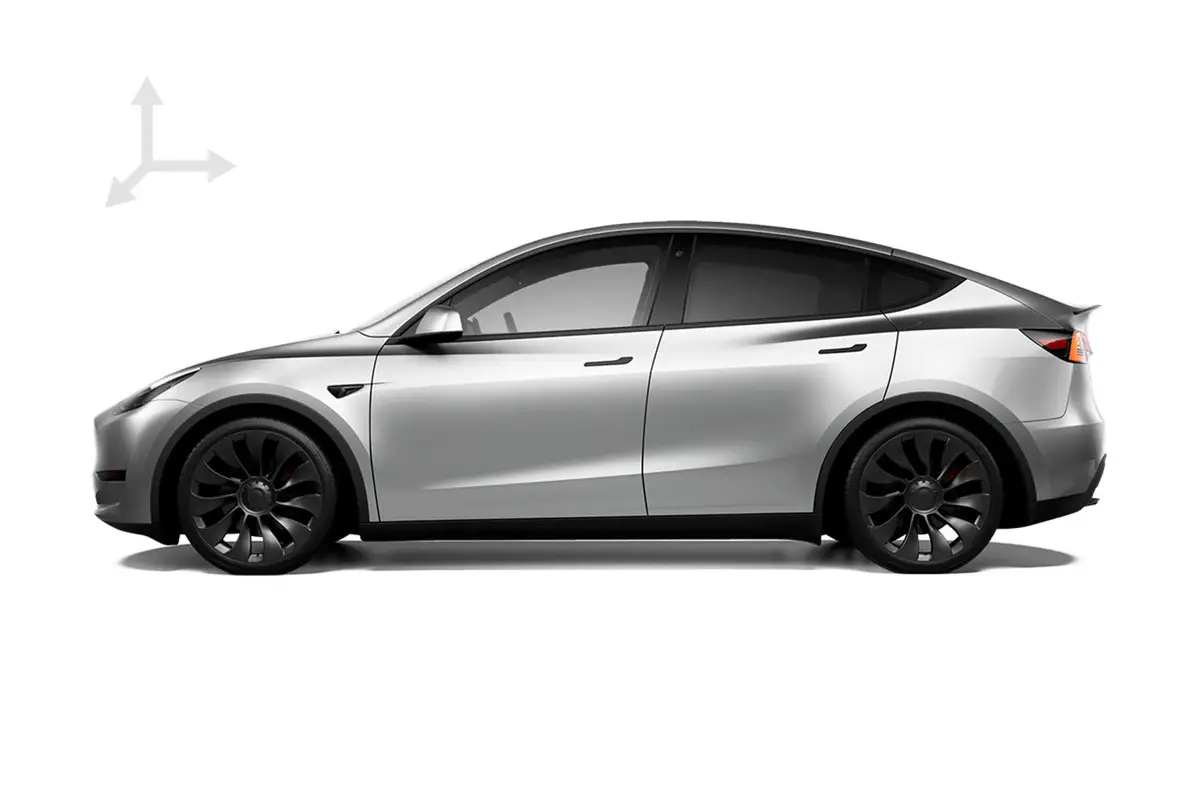 What is the dimension of Tesla Model Y